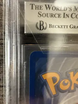 Pokemon Gengar 5/92 EX Legend Maker Holo Rare Beckett 9 Graded Card - Image 3