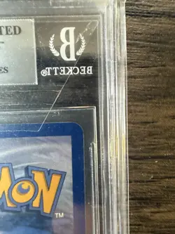 Pokemon Gengar 5/92 EX Legend Maker Holo Rare Beckett 9 Graded Card - Image 4