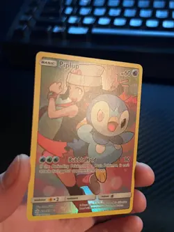 Piplup (Secret) 239/236 Sm-Cosmic Eclipse Holo Pokemon TCG Card - Image 5