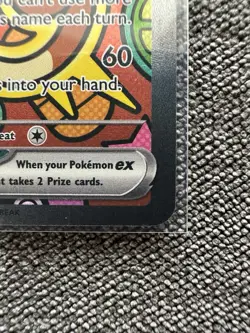 Pokemon Meowth ex Full Art Rare EX Basic Card POR 121/088 HP 170 Yoshida - Image 5