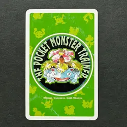 S5829 Meowth Queen of Spades Green Venusaur Deck Playing Poker Cards Pokemon M31 - Image 2