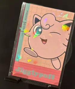 Rare Full Art Cracked Ice Holo Jigglypuff Card Database Pokemon 039 Low Pop ⭐🤩 - Image 1