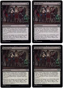 MTG Outlaws of Thunder Junction Rakish Crew x 4 (Uncommon) - Image 1