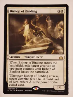 Bishop of Binding - Rivals of Ixalan - Magic the Gathering MTG Nice! - Image 1
