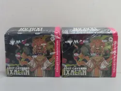 (2) Lot 2023 Magic the Gathering Lost Caverns of Ixalan Collector Booster Box - Image 1