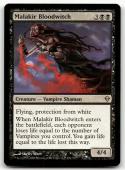 Malakir Bloodwitch #100 (NM) Zendikar ZEN Magic MTG - Image 1
