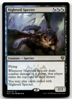 Nightveil Specter #19 (NM) Ravnica Guild Kits GR1 Magic MTG - Image 1