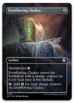Everflowing Chalice (Borderless) #111 (NM) Lost Caverns of Ixalan LCC Magic MTG - Image 1
