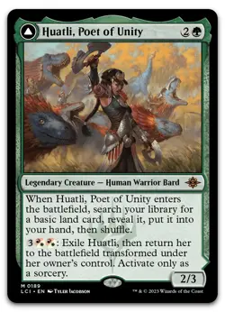 Huatli, Poet of Unity #189 (NM) Lost Caverns of Ixalan LCI Magic MTG - Image 1