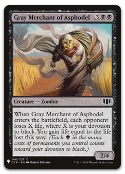 Gray Merchant of Asphodel #146 (NM) List Reprints LIST LIST Magic MTG - Image 1