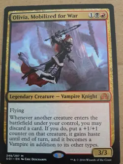 Olivia, Mobilized for War The List (Shadows Over Innistrad) MTG - Image 1