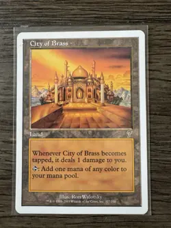 MTG City of Brass 7th Edition Regular - Image 1