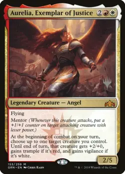 MTG Aurelia, Exemplar of Justice - 153 / English / Near Mint - Image 1