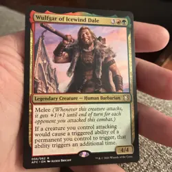 Wulfgar of Icewind Dale Commander: Adventures in the Forgotten Realms Regular - Image 1