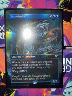 Starwinder *FOIL* (0306) (Borderless) R Edge of Eternities Magic MTG - Image 1