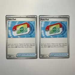 2x POKE PAD 081/088 UC PERFECT ORDER POKEMON NM - FREE SHIPPING - Image 1