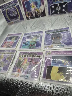 LOT Japanese Pokemon Ultra Sun Moon Lot Z-Move Sticker Cards Campaign Code Cards - Image 4