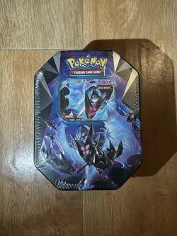 Pokemon TCG: Dawn Wings Necrozma-GX Pokemon Tin 2018 - Factory Sealed - Image 1