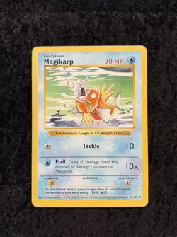 Magikarp 035/102 Base Set (Shadowless) Regular - Pokemon TCG Card - Image 1