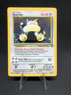 Snorlax 11/64 Pokemon Jungle Holo Rare - Image 1