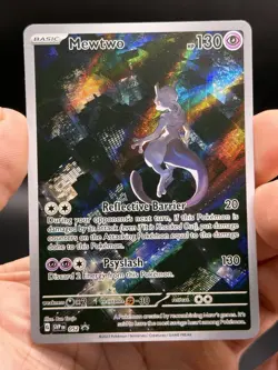 Mewtwo 151 UPC Black Star Promo 052 Pokemon English NM - Image 3