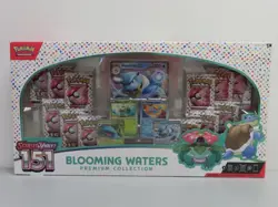 2025 Pokemon Scarlet & Violet 151 Blooming Waters Premium Collection Box - Image 1