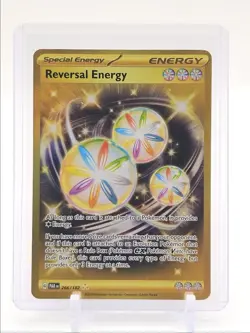 REVERSAL ENERGY 2023 POKEMON S & V PARADOX RIFT HYPER RARE 266/182 Q0423 - Image 1