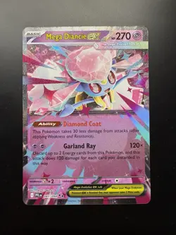 Mega Diancie ex - 41/94 - Mega Evolution: Phantasmal Flames - Pokemon TCG - Image 1