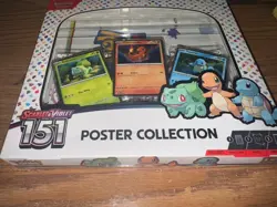 NEW SEALED Pokemon TCG Scarlet & Violet - 151 Poster Collection Box - 3 Packs 820650853166 - Image 2