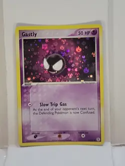 Pokemon TCG Gastly 63/112 Reverse Holo Fire Red & Leaf green 2004 - Image 1