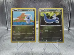 LOT Pokemon TCG Dratini Holo Rare Dragon Vault & ROARING SKIES NON HOLO LP - Image 1
