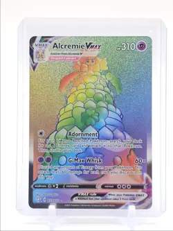 ALCREMIE VMAX 2021 POKEMON SWSH SHINING FATES SECRET RARE B 073/072 Q0423 - Image 1