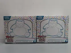 (2) Lot 2023 Pokemon Scarlet & Violet 151 Factory Sealed ETB Elite Trainer Box - Image 1