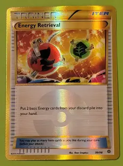 Pokemon TCG. Trainer, Energy Retrieval 99/98 XY - Ancient Origins Holo. - Image 1