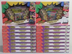 (18) Lot Pokemon Mega Evolution Ascended Heroes Premium Poster Collection Box - Image 1