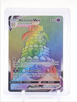 ALCREMIE VMAX 2021 POKEMON SWSH SHINING FATES SECRET RARE A 073/072 Q0423 - Image 1