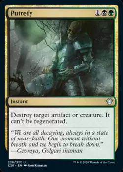 Putrefy - Light Play MTG Commander 2020 Ikoria - Image 1