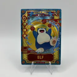 Pokemon Baby Eif 3.0 ELF Snorlax KDJL-GR-026 Chinese Non TCG - Image 1