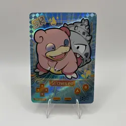Poke Baby Slowbro SR PKB-151-080 Pokemon Chinese Holo NON TCG Fan Art - Image 1