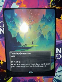 Magic Terrain Generator 0178 Borderless) (Galaxy Foil) Edge of Eternities MTG - Image 1