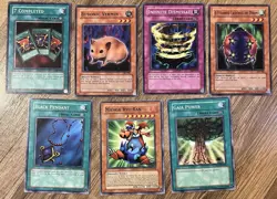 Yu-Gi-Oh! CCG 7 Mixed Card Lot Vintage Pharaoh's Servant & Retro Pack 2020 - Image 1