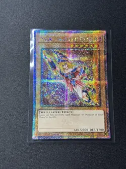 Yu-Gi-Oh Dark Magician GIRL-RA03-EN123-QUARTER Century Secret Rare 1st Edition - Image 1