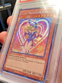 PSA 10 Dark Magician Girl 1st Ed. Secret Rare MVP1-ENS56 Dark Side of Dimensions - Image 3