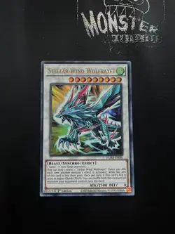 YUGIOH STELLAR WIND WOLFRAYET ULTRA RARE DAMA-EN041 1ST EDITION - Image 1