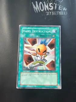 YUGIOH HAND DESTRUCTION COMMON TU01-EN014 - Image 1