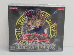 2004 Yu-Gi-Oh! English Edition Invasion of Chaos Sealed Booster Box - Image 1