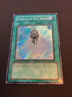 Yugioh Charge of the Light Brigade TDGS-EN089 Damaged - Image 1
