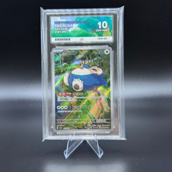 Snorlax 181/165 Sv2a Pokemon Card 151 Art Rare - Ace 10 Perfect Sub Grades JPN - Image 1