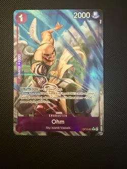 Ohm (Alternate Art) Alt Art OP15-061 Adventure on Kami's Island Foil One Piece - Image 1
