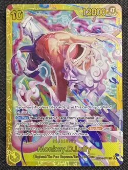 Monkey.D.Luffy | EB04-062 NM | SEC | Adventure On Kami’s Island | One Piece TCG - Image 1